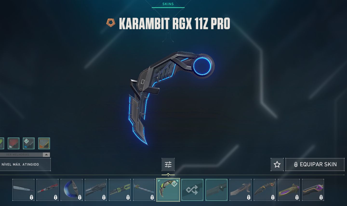 VANDAL KURONAMI + FACA KARAMBIT RGX