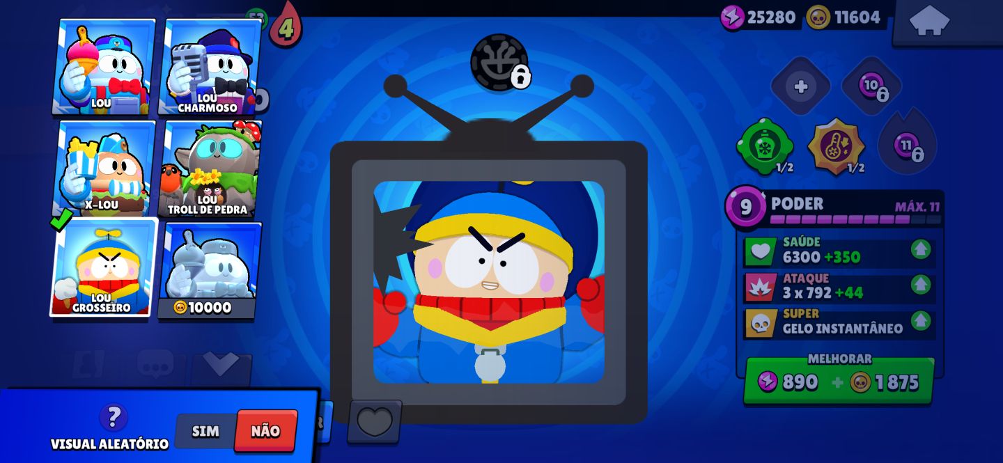 Conta Brawl Stars 65k+ | conta: 2021 | prestígio: 44 | skin: 434 | Hipercarga:85