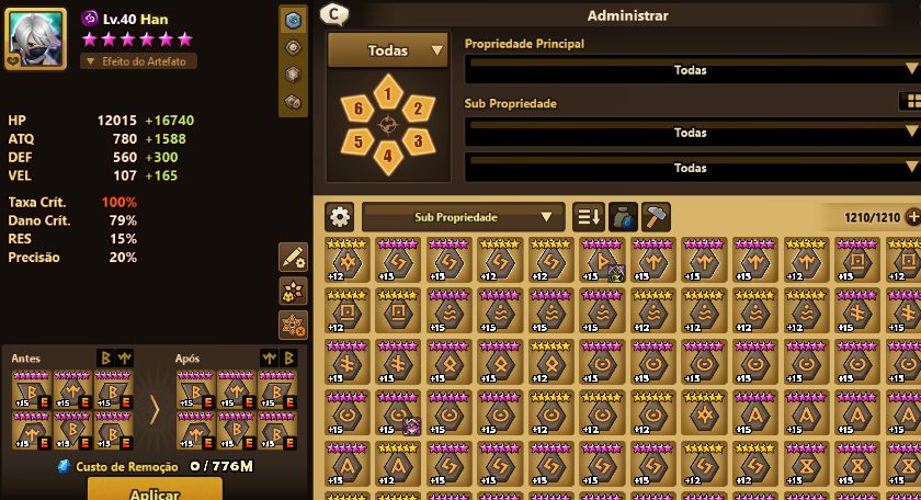 SUMMONERS WAR - GIANA + HAN