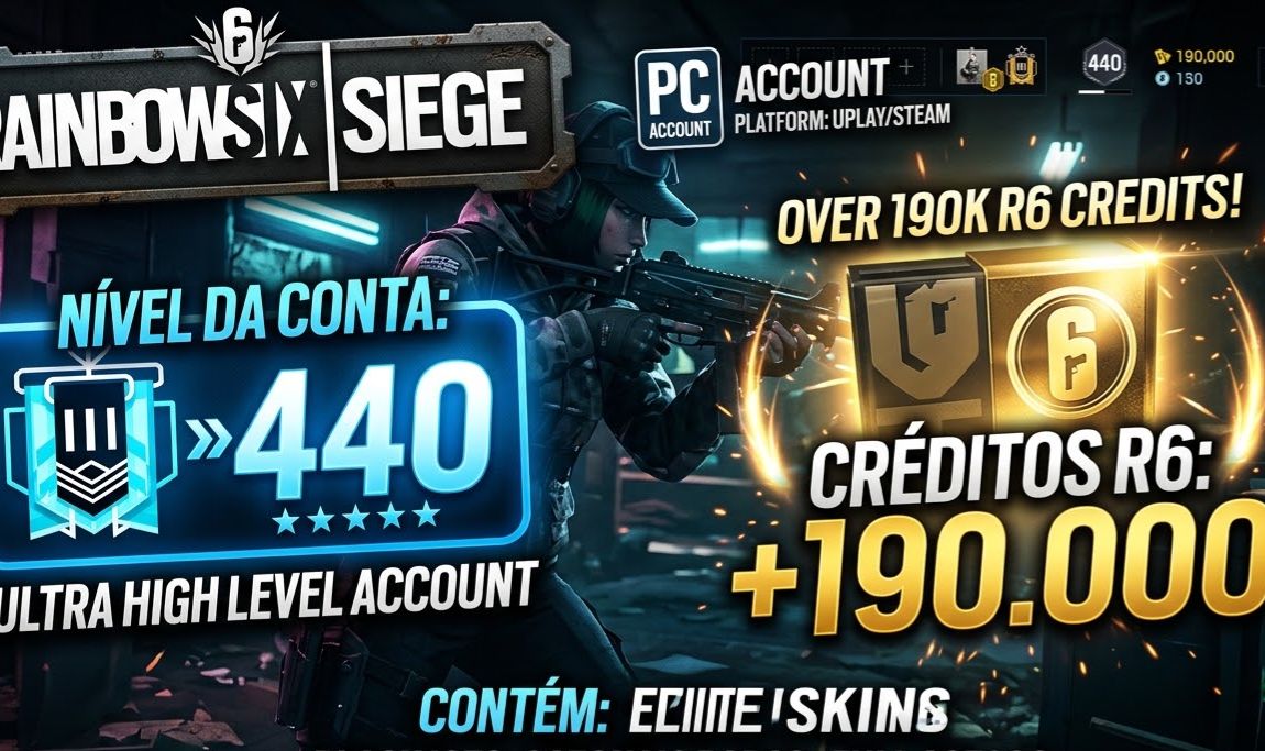 R6 Siege XBOX/PC | Conta Nv. 440 | 195.755 CR6 |Elites|