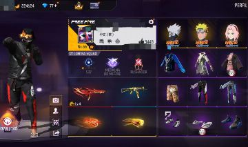 CONTA DE FREE FIRE (FF) ANGELICAIS / PARCERIAS / PUNHOS / UMP ATT VEM NELA!!