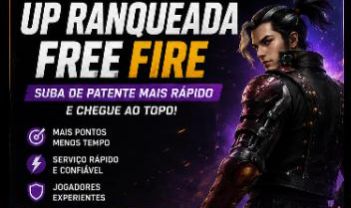 UP DE RANQUEADA FREE FIRE (BR E CS)