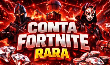 CONTA RARA FORNITE