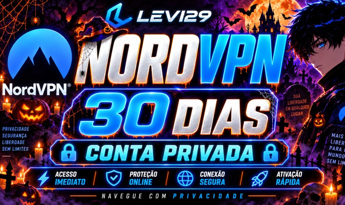 (Mais Barato) NordVPN 30 Dias | Conta Privada | Entrega Automática