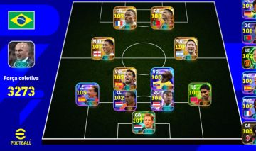 CONTA EFOOTBALL COM MESSI BIG TIME E CRISTIANO BIG TIME!!