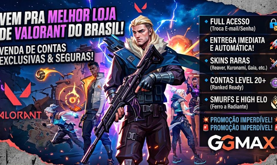 CONTA VALORANT FA, CONTEM 11 SKINS, TODOS AGENTES LIBERADOS E RANKED LIBERADA