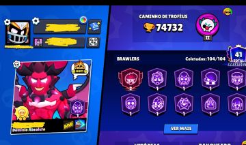 Conta Brawl Stars 74K troféus