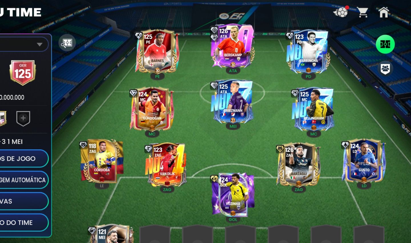 Conta Fc móbile