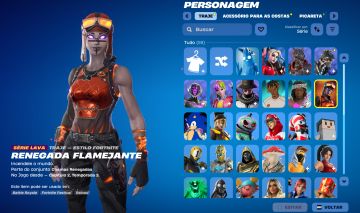 57 SKINS | XANDER | RENEGADA FLAMEJANTE | SONIC | ARLEQUINA | SPECTRA FULL ACESS