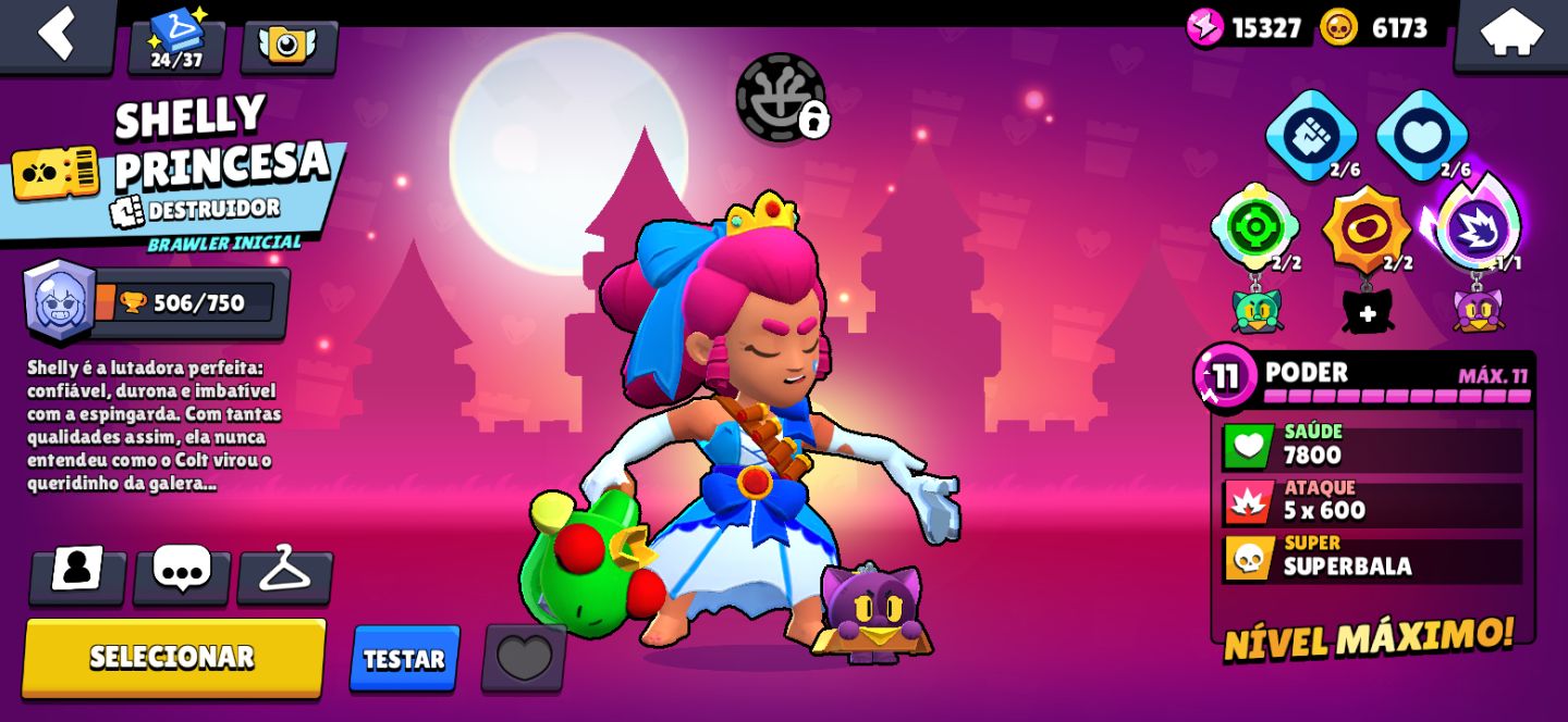 Conta rara de Brawl star 2019