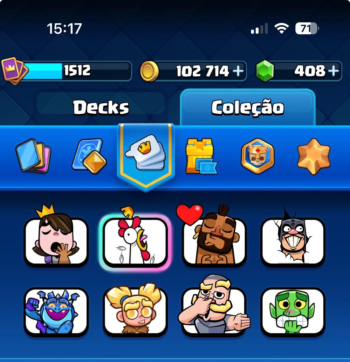 Conta clash royale 2.9 CORREDOR