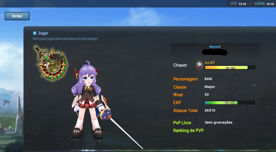 Conta de Grand Chase Mari 650 k + 6 nivel 90 5 Despertados 13840 vp 4 Pets