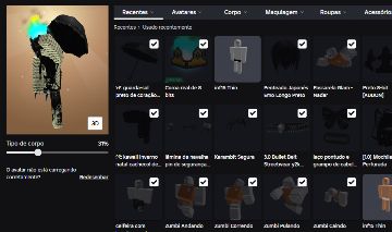 CONTA COM KORBLOX + COROA 8 BITS + 45K GASTOS + MUSHYO VIP + ITENS/ASAS RARAS