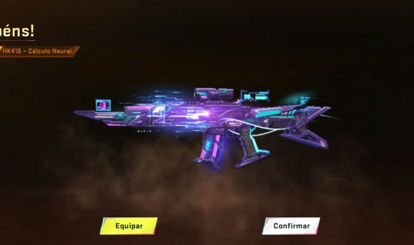 CONTA DE BLOOD STRIKE COM HK416 CÁLCULO-NEURAL + CAIXOTE!