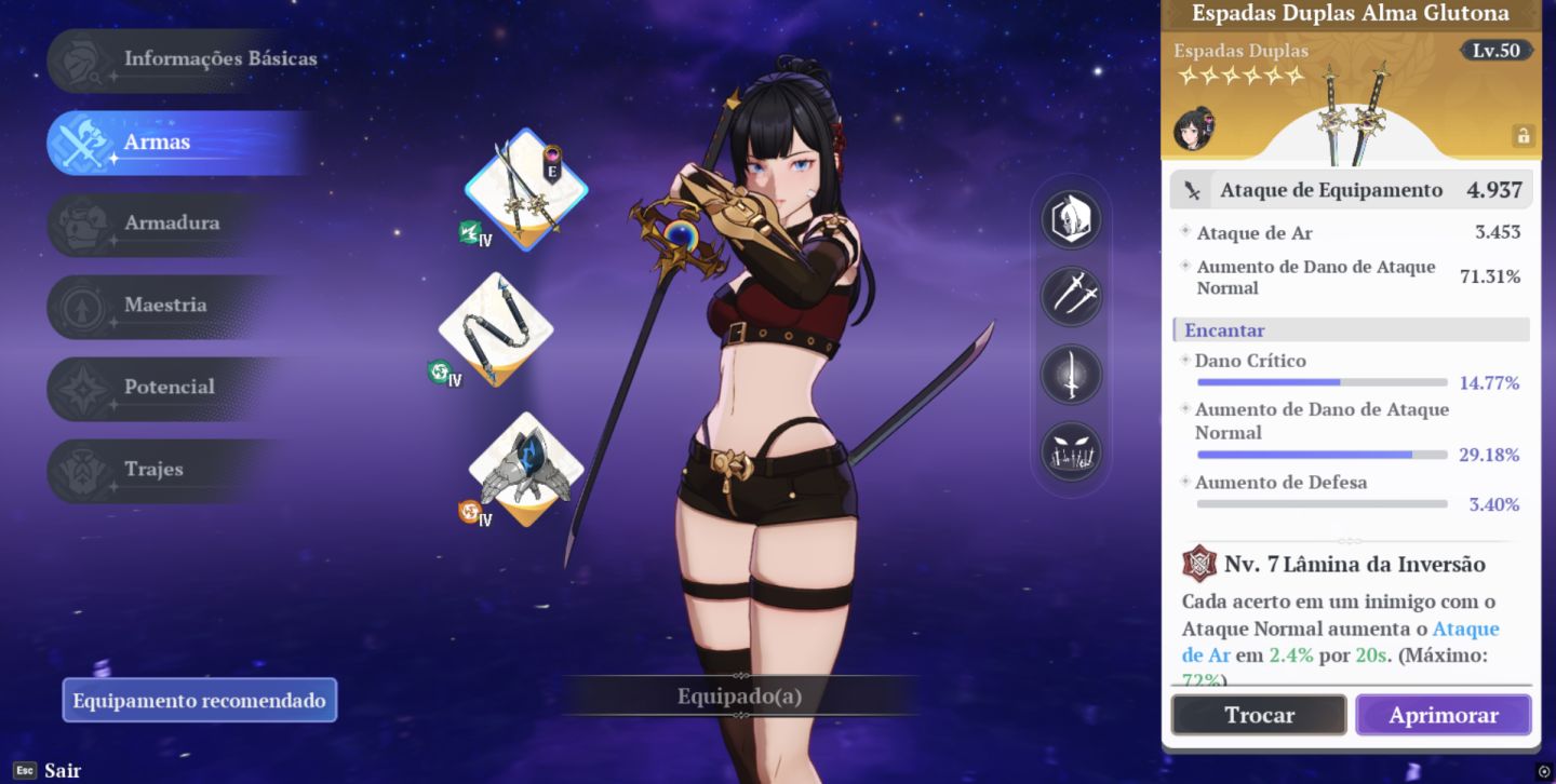 KHALA P10 TRAJE LVL 14 COM SELETOR SSR