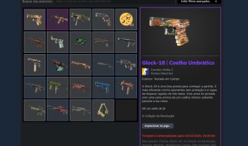 CONTA DE COUNTER STRIKE COM AS MELHORES SKINS