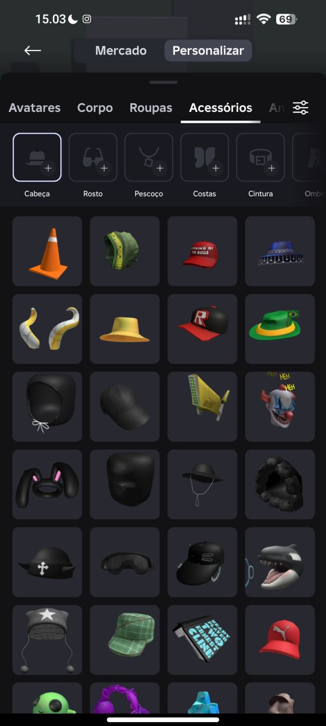 Conta do Roblox