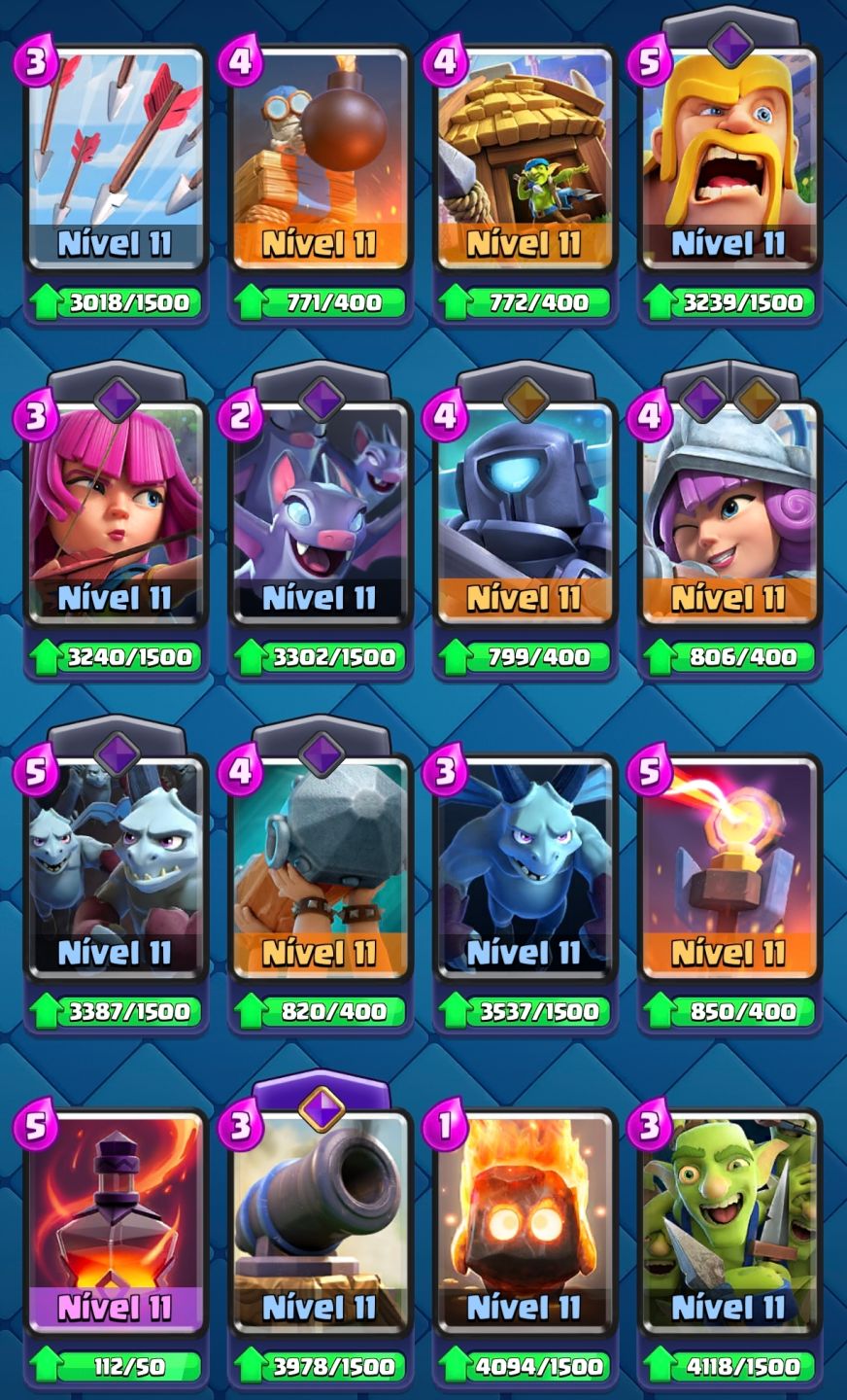 Conta Clash Royale Full