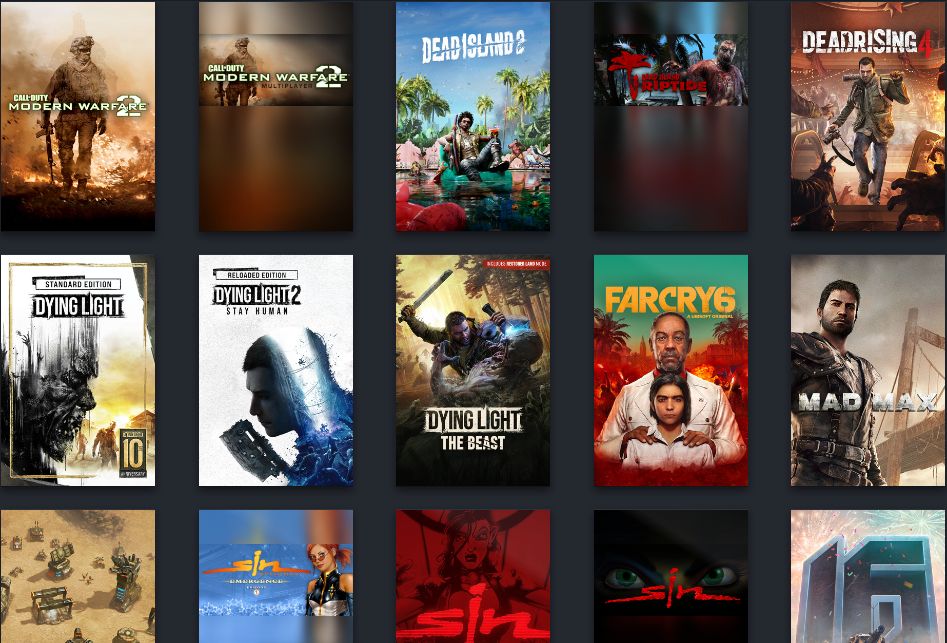 Conta Steam Full Acesso com a Franquia Dying light 1,2 e the Beast