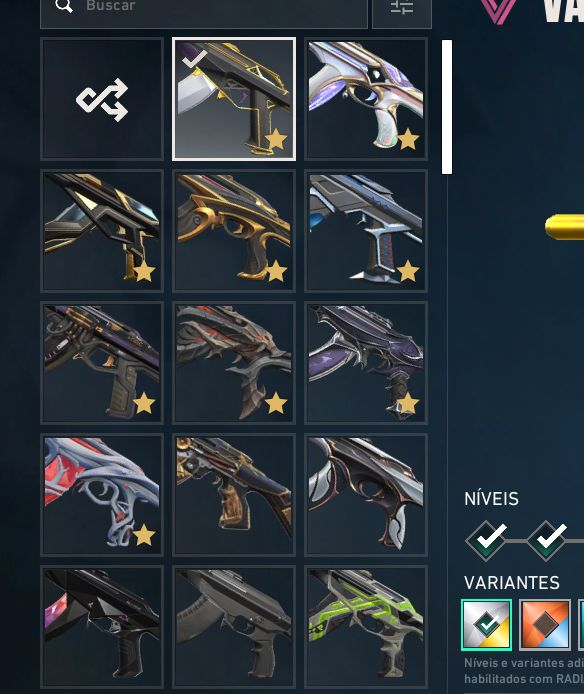 Conta valorant com Vandal champion 2025, faca Vct 2026 e varias outras skins
