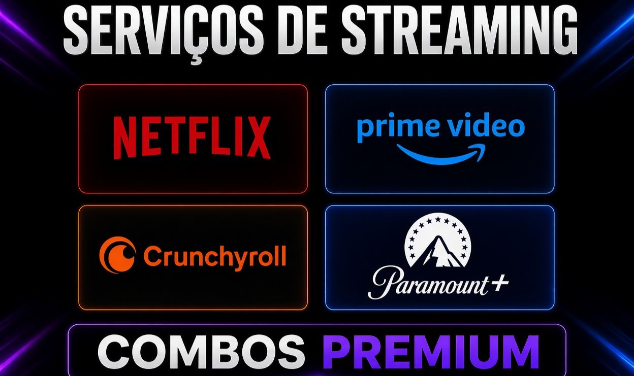 (COMBOS STREAMINGS) NETFLIX, PRIMEVIDEO, CRUNCHYROLL ,PARAMOUNT+ (COMBOS!!)