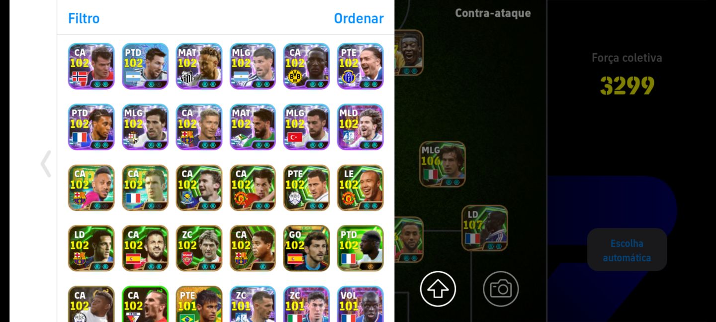 CONTA GER 3299 + 2900 MOEDAS, COMPLETA COM TERCEIRO BANCO FULL, MESSI 110 ETC
