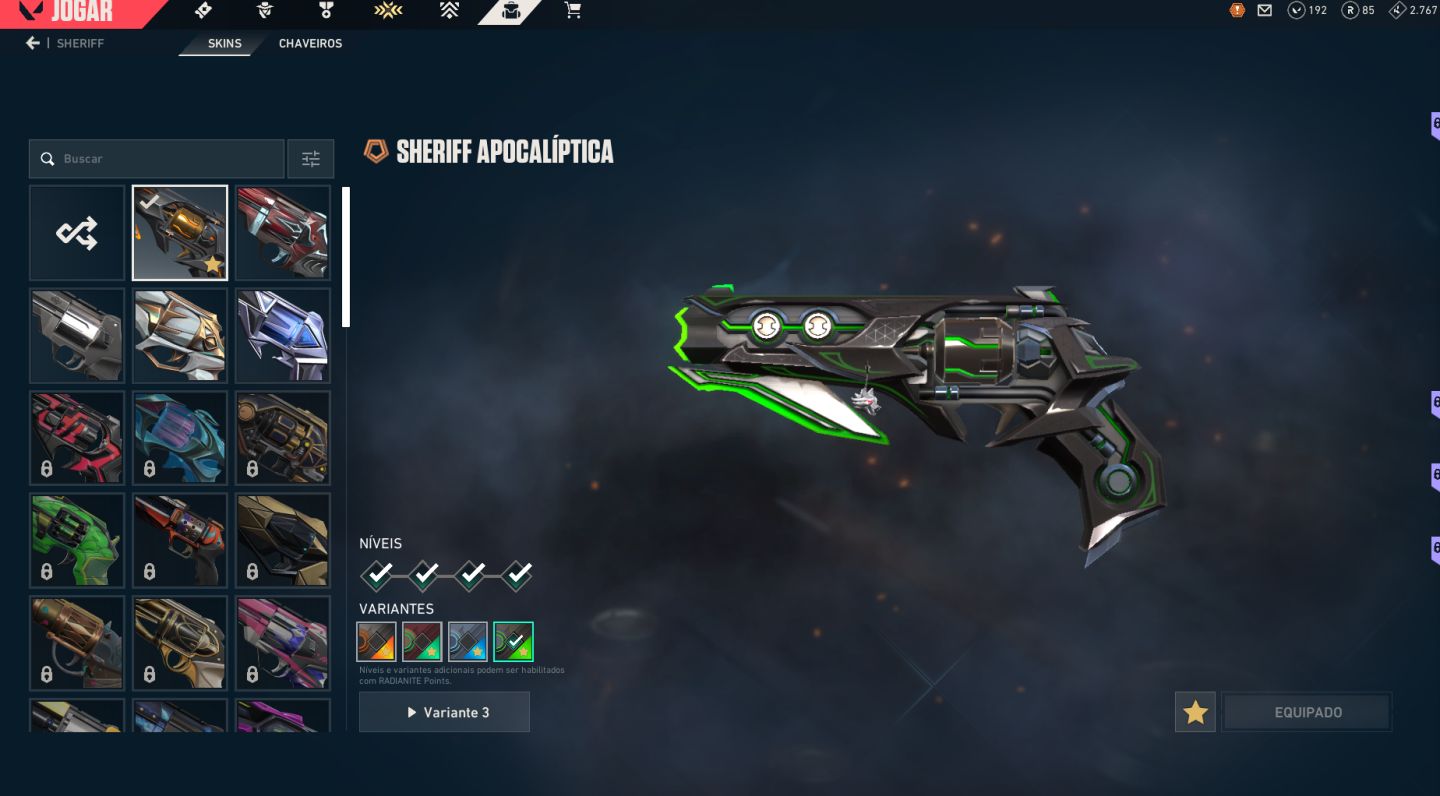 Conta Valorant ascendente 3 com 5 facas e varias outras skins de armas