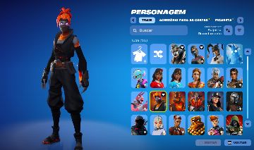 CONTA RARA TRYHARD ANTIGA 135 skins