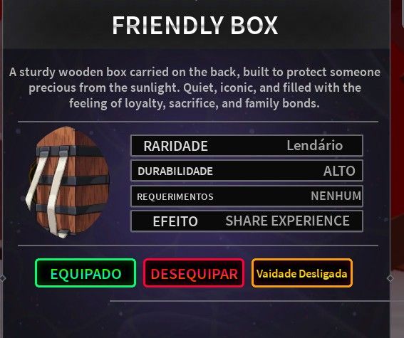 DEMON BORN / ITENS DE TODOS OS TIPOS