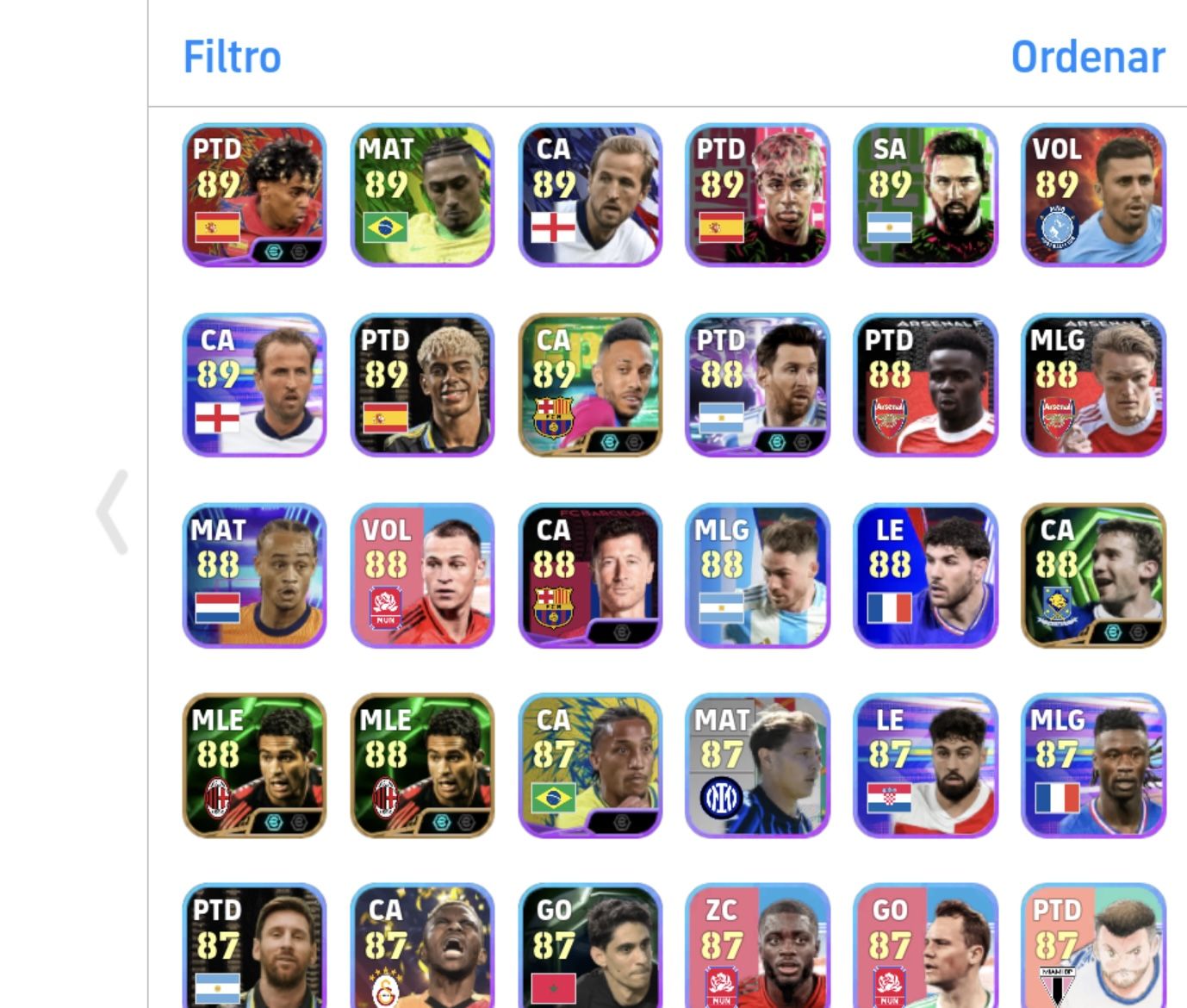 [iOS] EFOOTBALL 3203+ FORÇA COLETIVA |MESSI108|BRUXO104|KAHN 104|KONAMI ID LIVRE