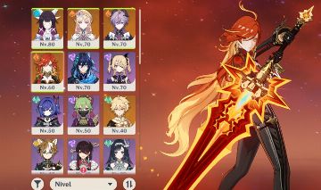 Conta genshin columbina+mavuika C0R1 + 20k de gemas
