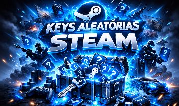 STEAM KEYS ALEATÓRIAS + KEYS BRONZE + KEYS PRATA (ENTREGA AUTOMATICA!)