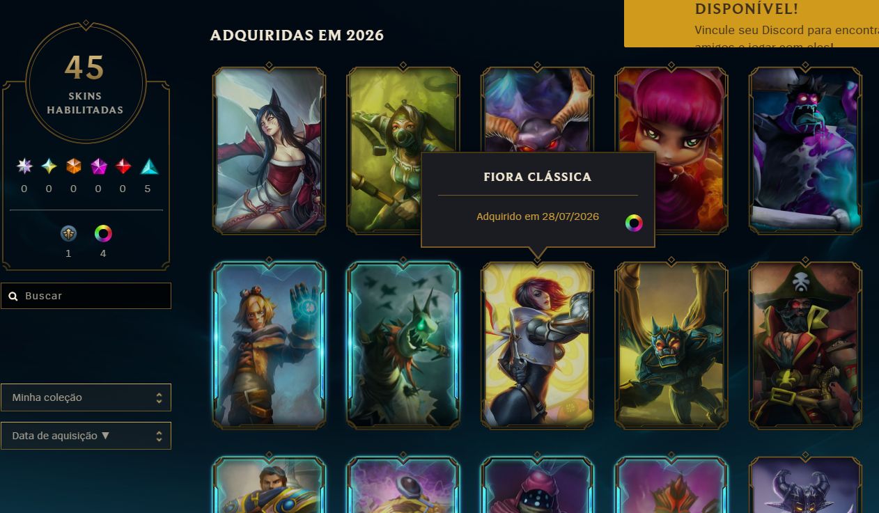 CONTA MAIN SUP SEM ELO NESSE SEASON MMR DIAMOND