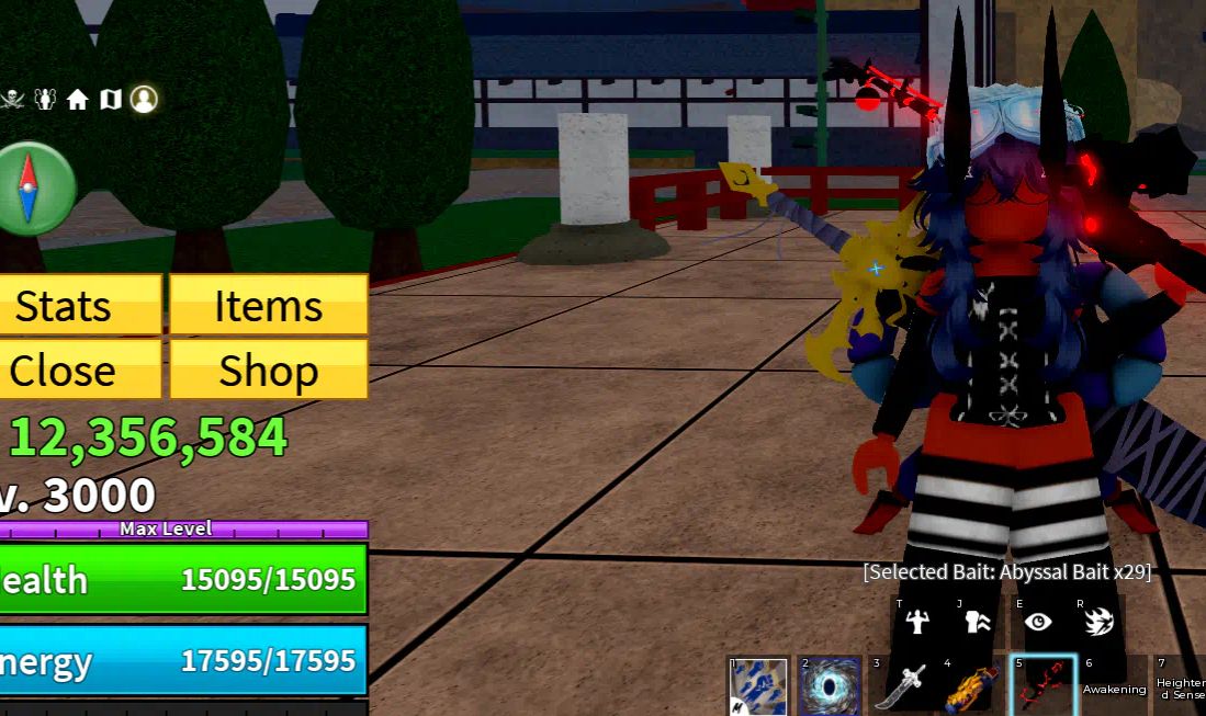 CONTA BLOX FRUITS LV. 3000 MAX | DARK BLADE | CDK | TTK | FOX LAMP | BUDDHA PERM