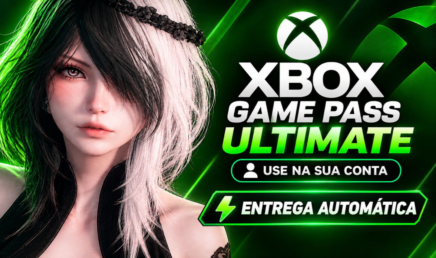 XBOX GAMEPASS ULTIMATE + BRINDE (PC/CONSOLE/XCLOUD) ENTREGA AUTOMÁTICA