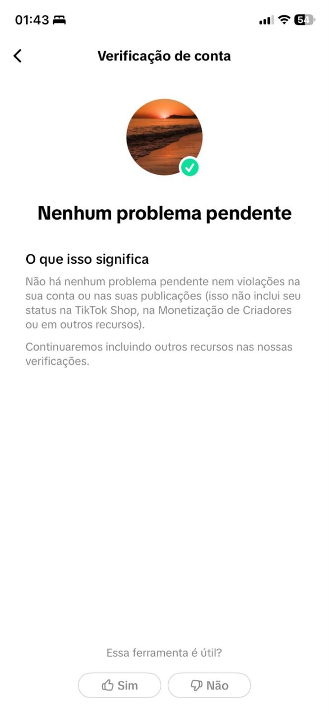 CONTA TIKTOK 1,2K SEGUIDORES, SHOP APROVADO | NICHO DEUS | SEM DOC