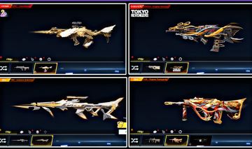 Conta Bloodstrike Skins de arma eterna, ultra, Skins de Strikers e +, confira