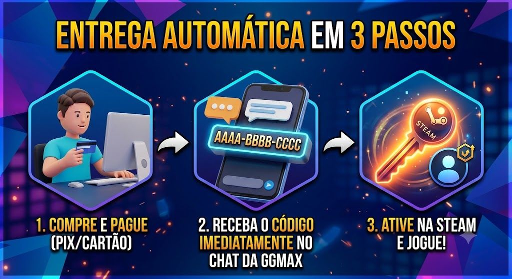 HAVE STEAM ALEATÓRIA (RANDOM KEY) | 1 UNIDADE | ENTREGA RAPIDA
