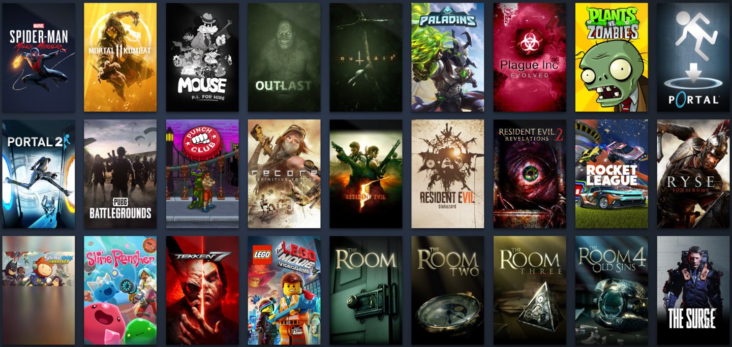 CONTA STEAM +60 JOGOS