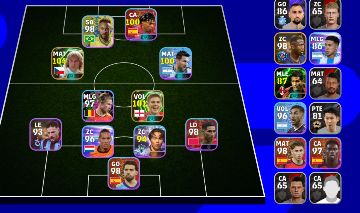 Conta de efootball para iniciar bem! pavel nedved 105