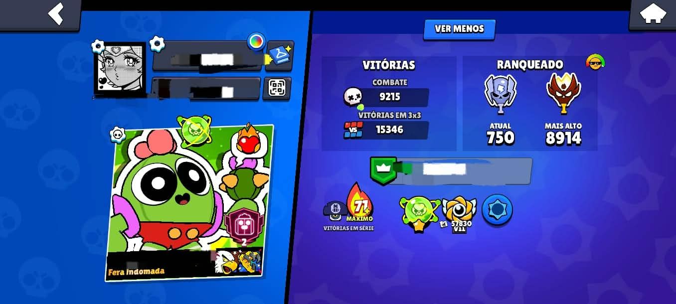 CONTA BRAWL STARS FULL 132K TROFÉUS