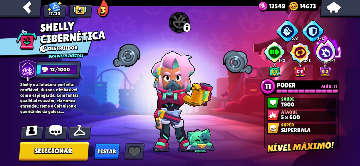 CONTA BRAWL STARS TOP TODOS OS HERÓIS & SKINS LENDÁRIAS