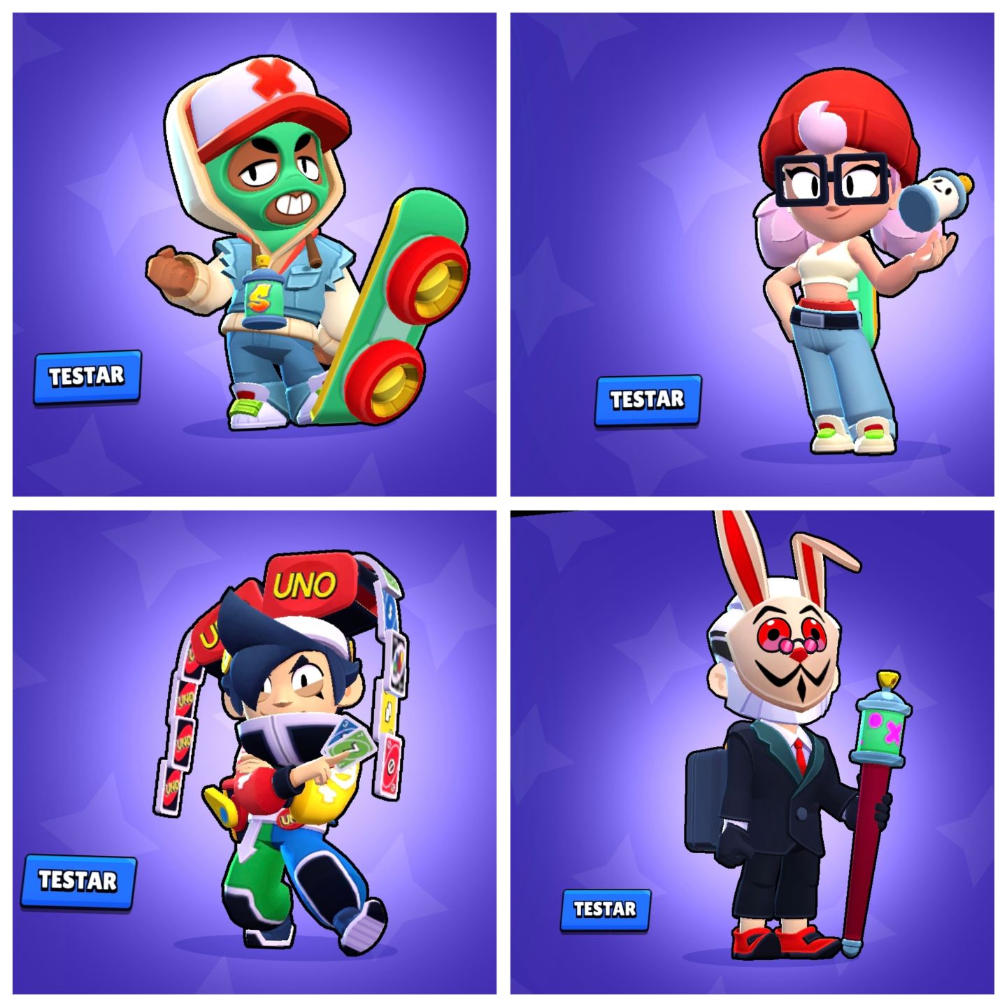 CONTA PRO PLAYER | FULL SKINS | COLECIONADOR - BRAWL STARS