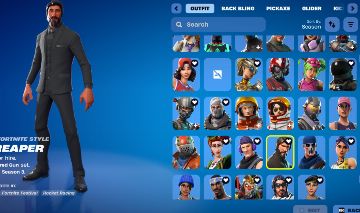 CONTA S3,S4 FULL+101 SKINS/SALVE MUNDO DE VBUCKS/TUBARÃO MAKO/TWITCH PRIME SKINS