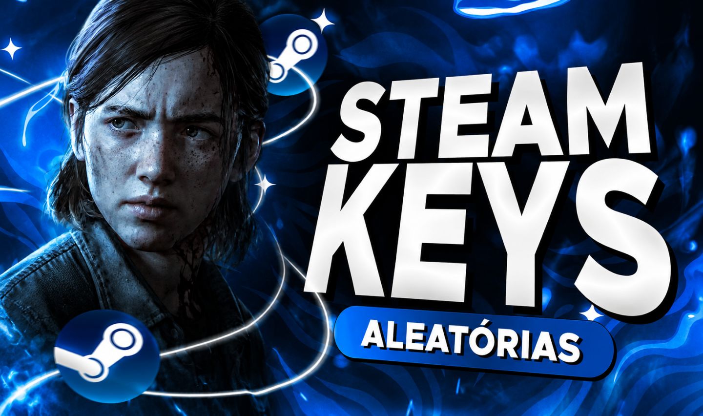 STEAM KEYS ALEATÓRIAS | JOGOS R$100+ | ENTREGA RÁPIDA