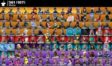 Conta fortnite og passes cap 1 3 4 5 praticamente full