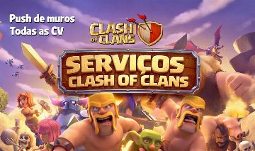 Serviços de push de muros clash of clans