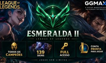 Conta LoL Esmeralda 2 | Full Acesso | Todos os Campeões | 139 Skins