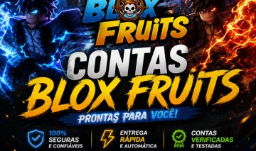 PROMOÇÃO CONTA BLOX FRUITS PRA SAIR RÁPIDO