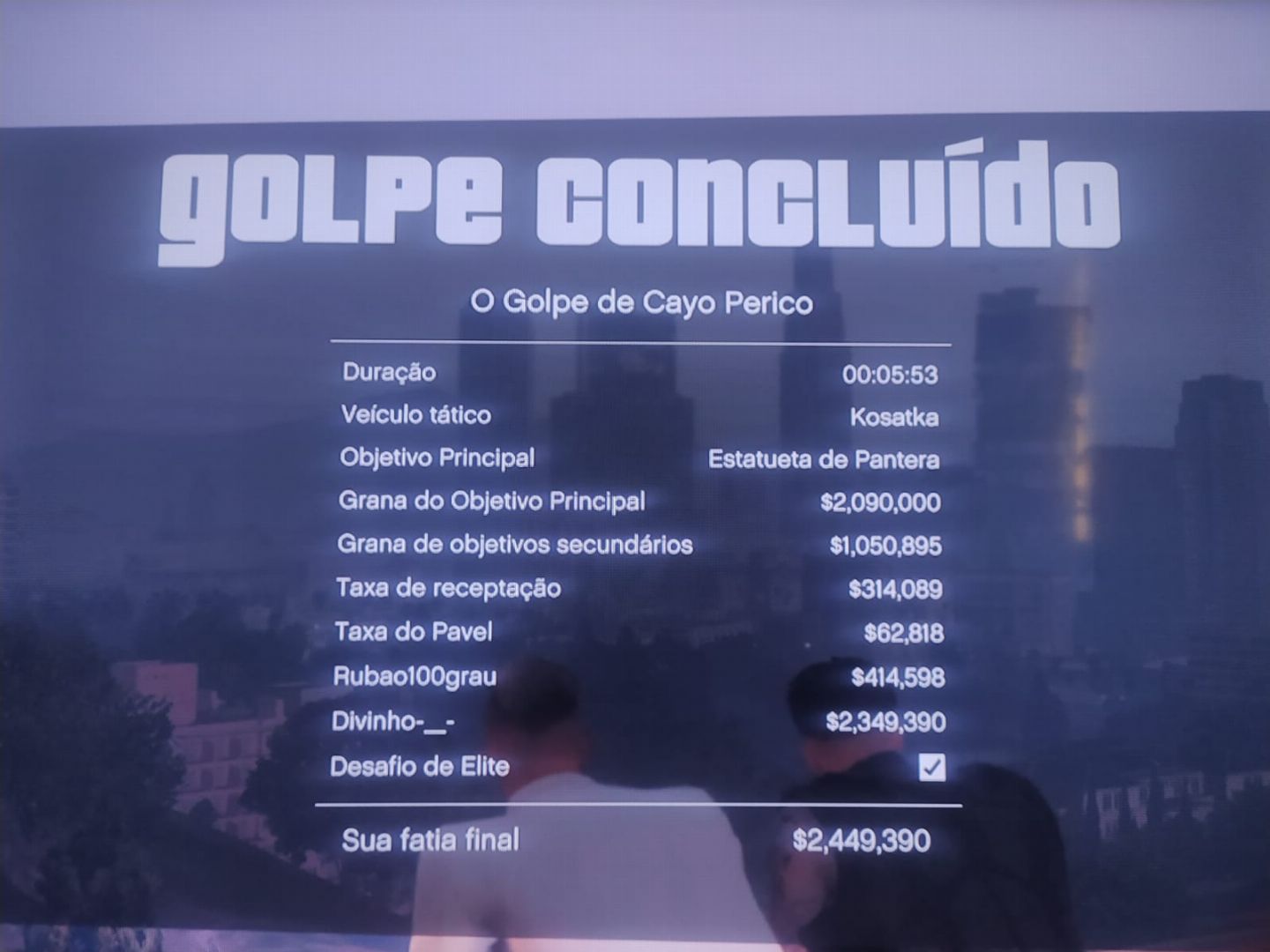 DINHEIRO NO GTA ONLINE PARA PS4 E PS5